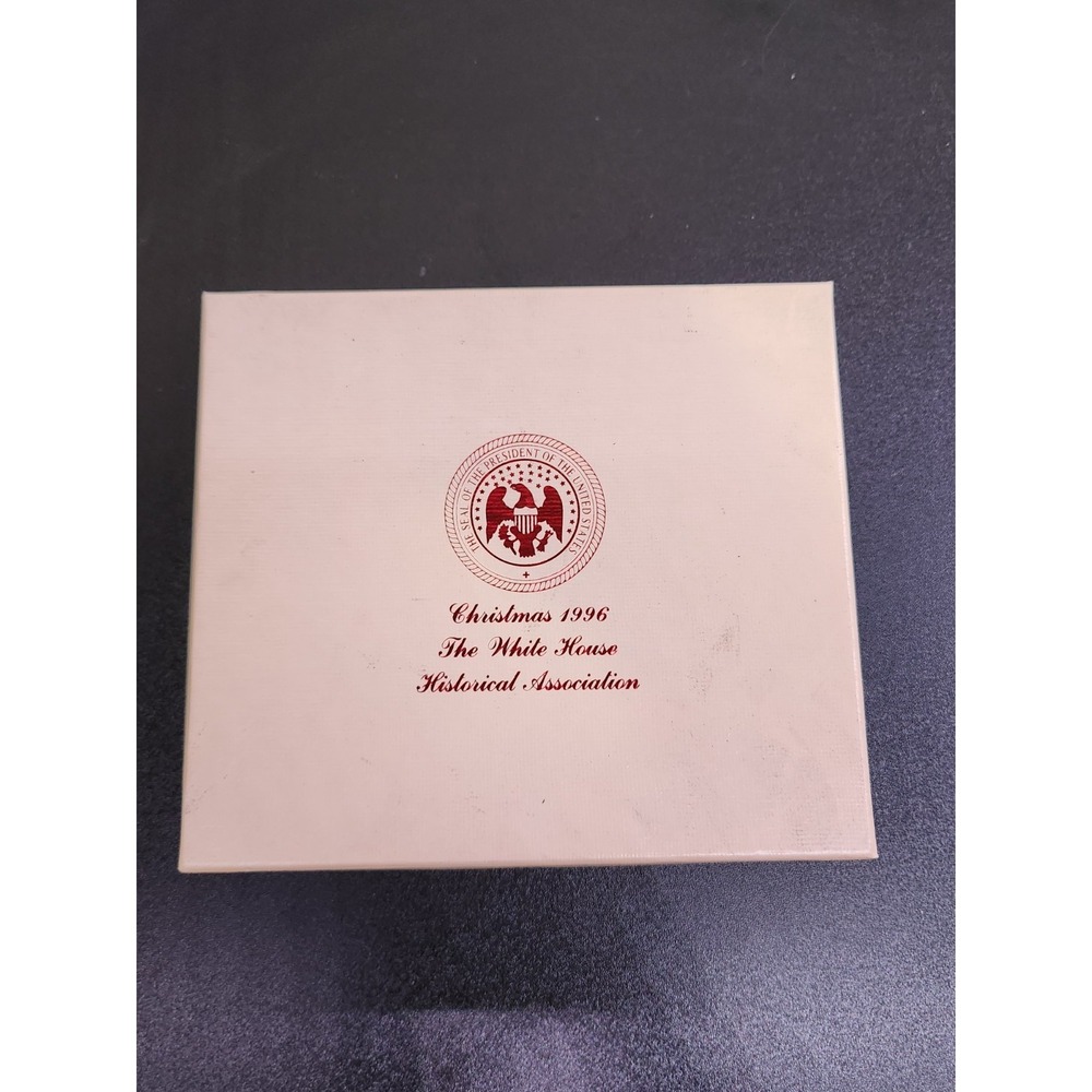 1996 White House Historical Association Christmas Ornament